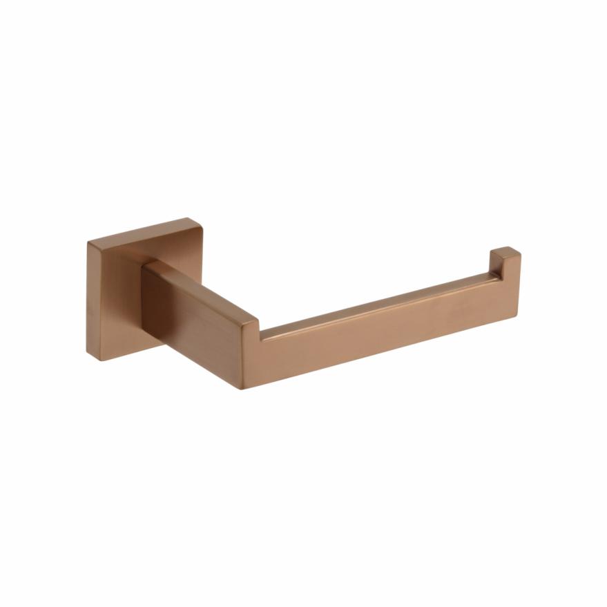 Vaada Toilet Roll Holder – Brushed Copper Accessories