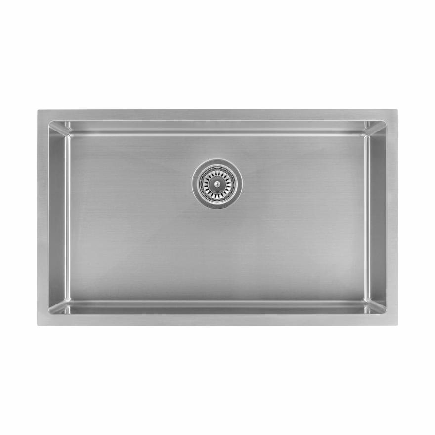 Vari- Single Sink 750Mm – Stainless Steel W Rack Kitchen Sinks