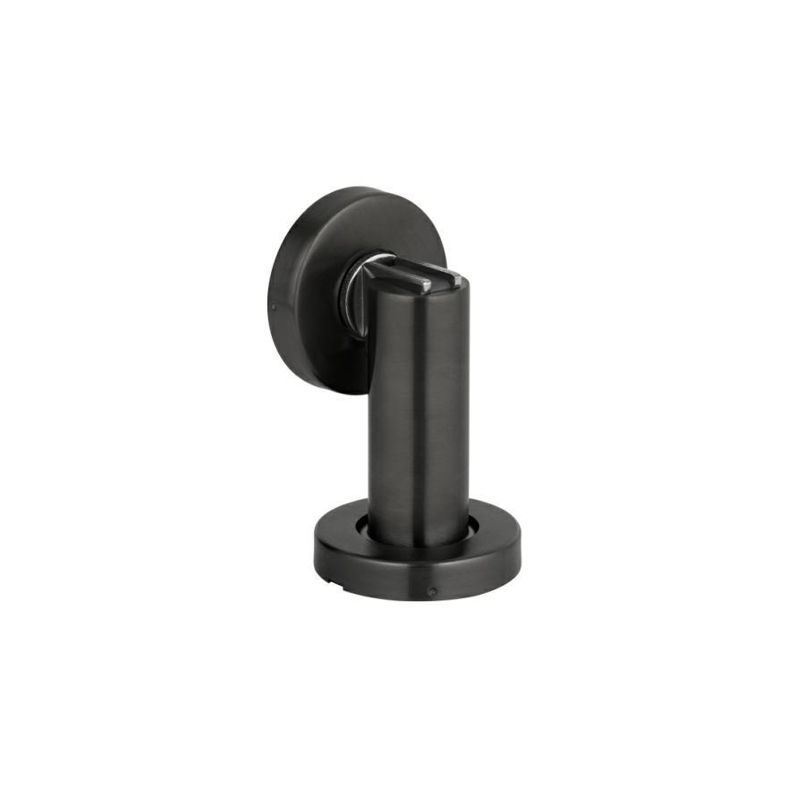 Kolton Door Stop – Brushed Gunmetal Door Hardware