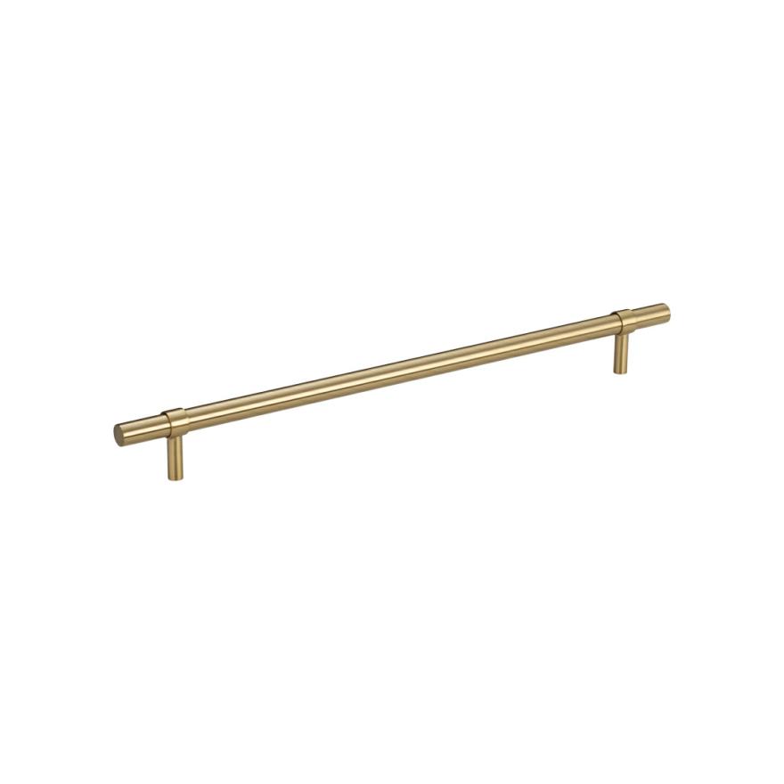 Modi Adjustable Cabinetry Pull 350Mm – Brushed Brass Cabinetry Handles