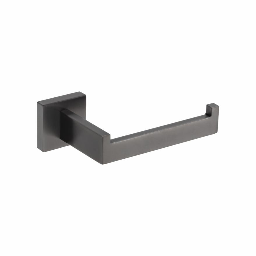 Vaada Toilet Roll Holder – Brushed Gunmetal Accessories