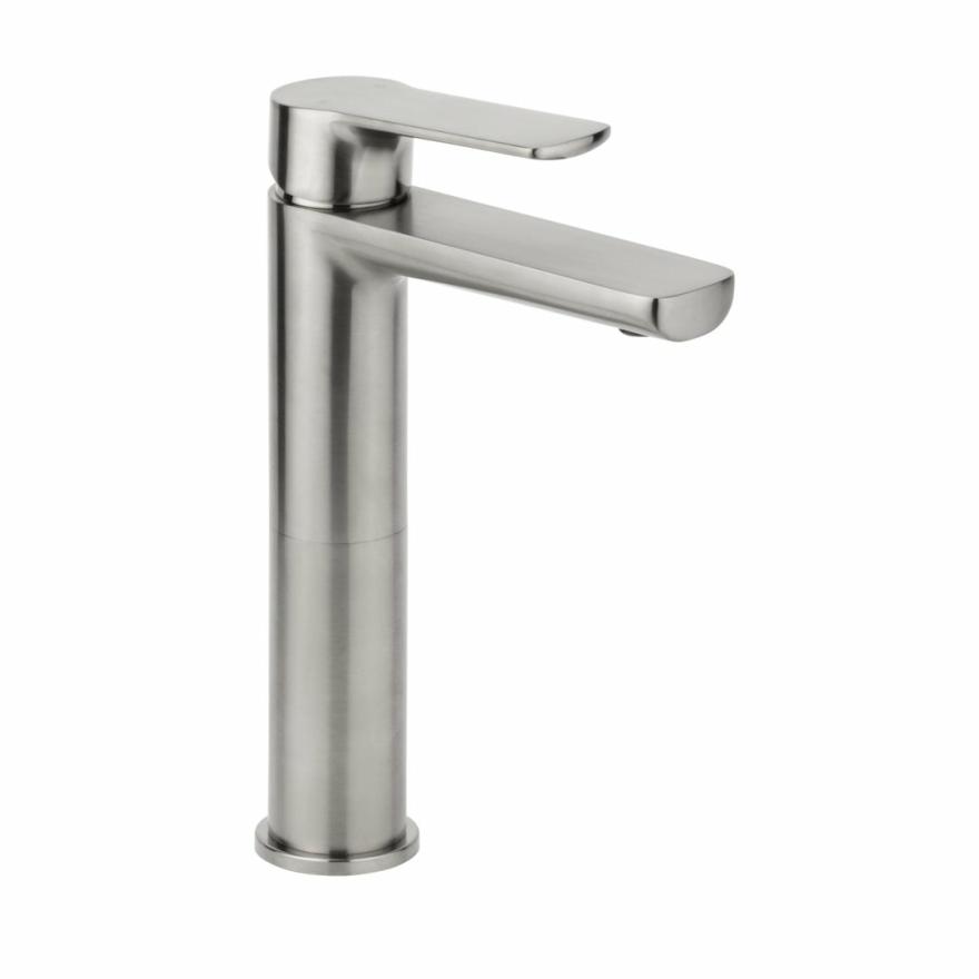 Alano Basin Mixer Extended – Brushed Nickel Basin Taps And Mixers